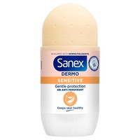 Sanex Dermo Sensitive Roll On Deo Schutz Empfindliche Haut 24H 50 Ml