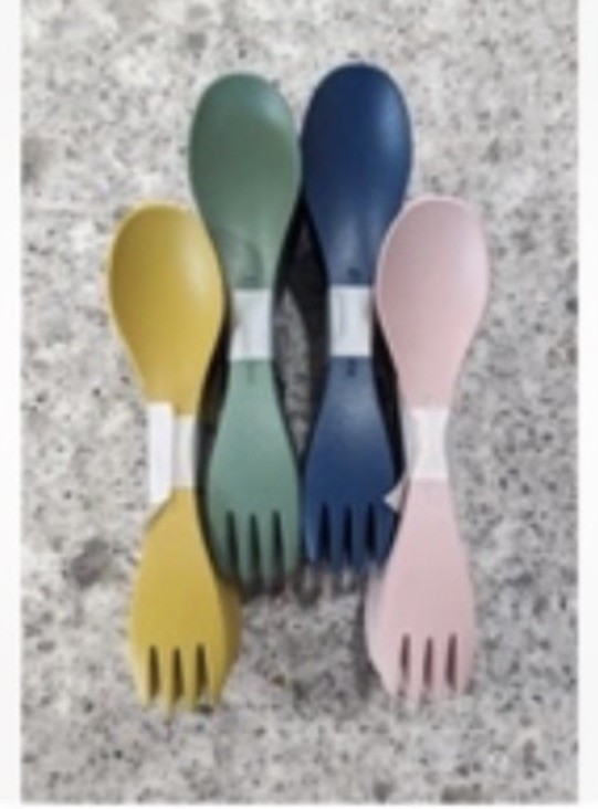 50 Pack! NEW! Light My Fire Spork Little Spork Utensil Green Pink Yellow Blue