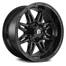 Fuel D625 Hostage Wheels 20x10 -18 8x170 125.1 Black Rims Set Of 4