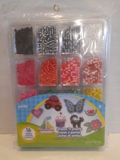 PERLER Fused Bead Tray 4,000 Pc/Pkg-Stripes 'n Pearls NIB US Import Free Post