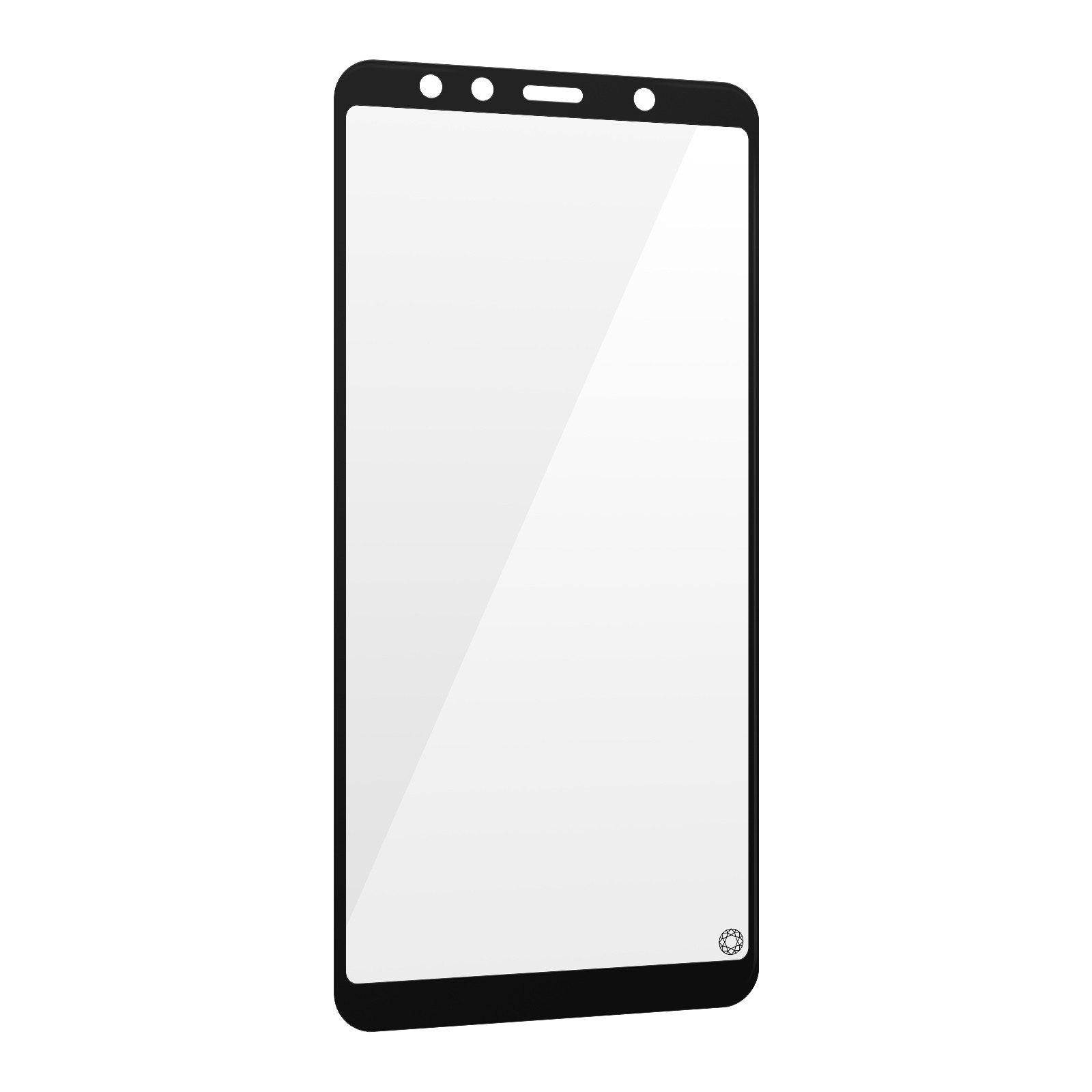 Force Glass Verre Trempé 2.5D pour Galaxy A7 2018 Protection Écran - 3