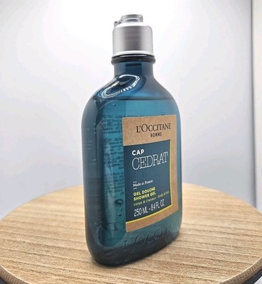 L'Occitane En Provence L'Homme Cedrat Men's Perfumed Shower Gel 8.4 oz New