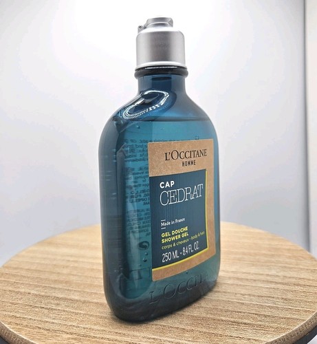 L'Occitane En Provence L'Homme Cedrat Men's Perfumed Shower Gel 8.4 oz New - Picture 1 of 3