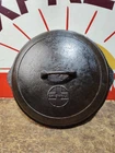 "Fully Restored" GRISWOLD #9 Cast Iron Skillet Lid Button Logo Seasoned