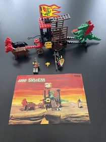 VTG Lego Dragon Knights BUNDLE 3 sets - #6020, 6056 and 6076 - READ!