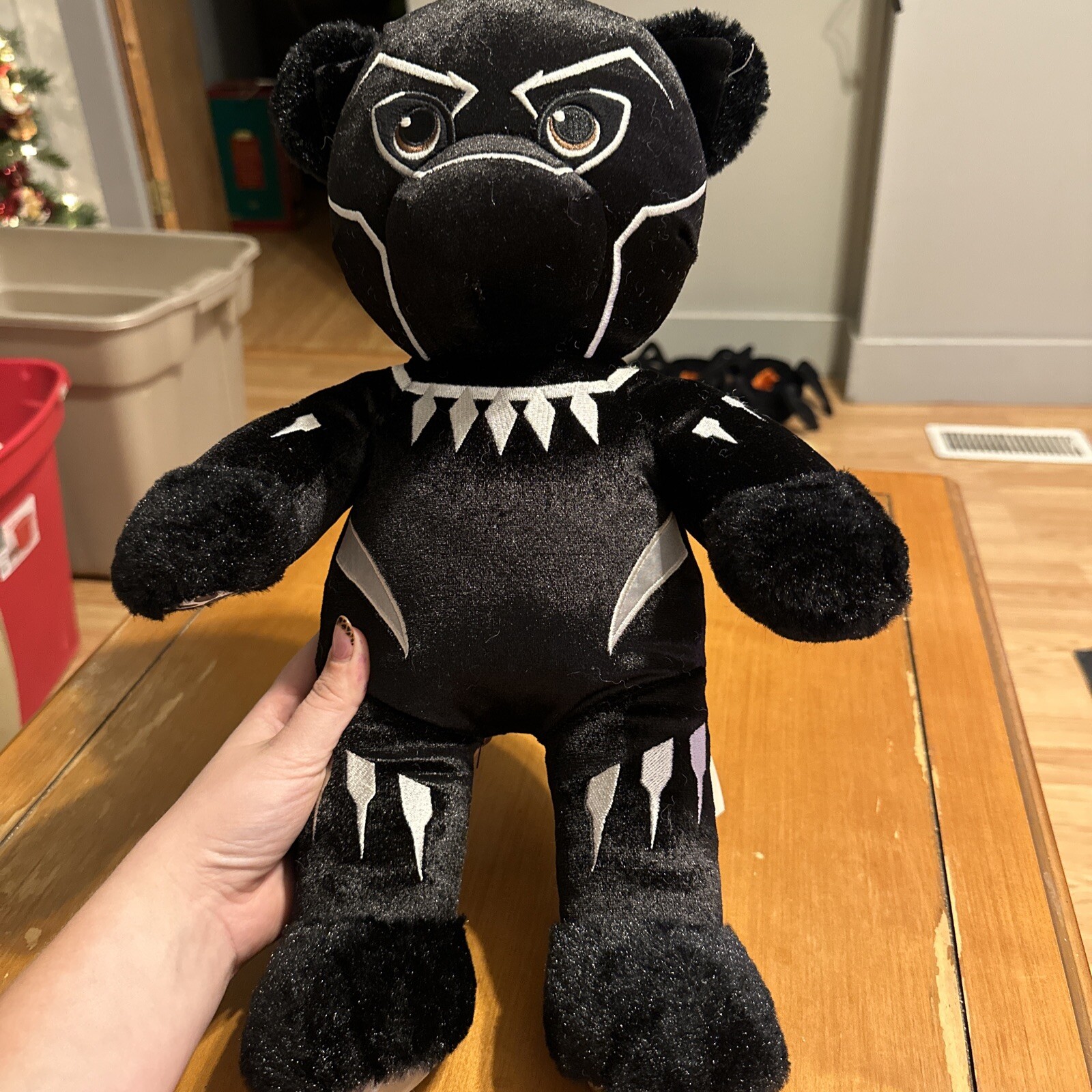 Black Panther Marvel Wakanda Plush Stuffed Animal by Build A Bear