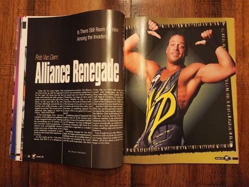 WWF Magazine December 2001 Unstoppable? RVD Rob Van Dam - Picture 8 of 14