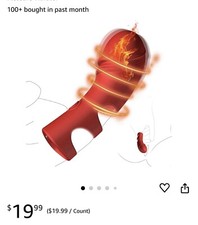 Female Finger Vibrator With Heating 10 Vibration Modes For Clitoris And Nipple