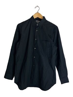COMME des GARCONS long sleeve shirt M cotton Black SZ-B010 COMME des GARCONS long sleeve shirt M cotton Black SZ-B010
