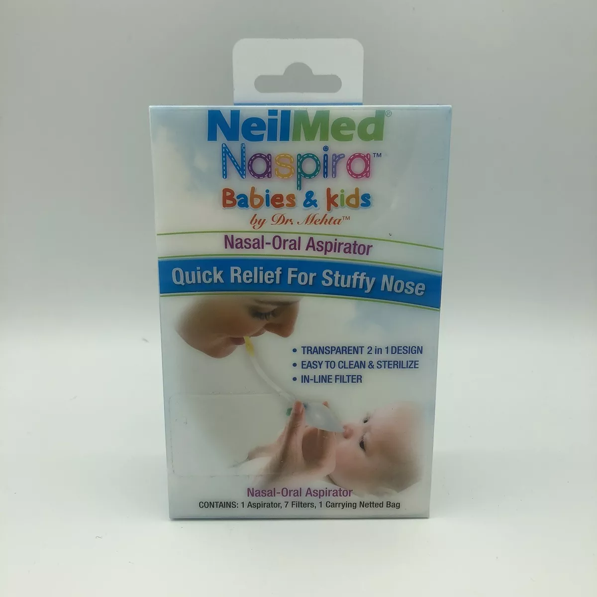 NeilMed Naspira Babies & Kids Nasal-Oral Aspirator 