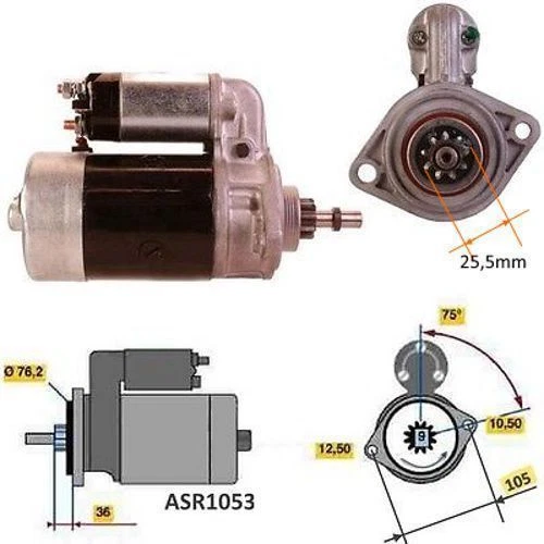 Starter for VW Porsche 0001211993 0001211997 0001211012 0001211013 