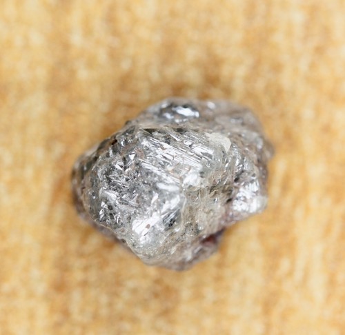 3.72 CT Rough Diamond Grey Color Raw Uncut Natural Irregular Shape for ...