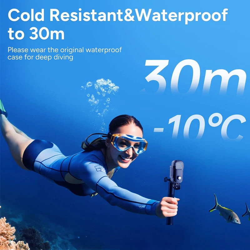 SJCAM C100 Plus Action Cam 4K 30M Wasserdicht Mini Body Camera Sport Kamera WiFi - Bild 4 von 4