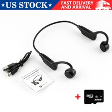 Outdoor Bone Conduction Headphones Bluetooth V5.3 Wireless Earbuds Sport Headset