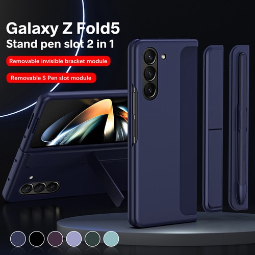 Für Samsung Galaxy Z Fold 6/5/4/3 abnehmbare S Pen Slot Hülle Halterung Ständer Cover - Bild 16 von 23