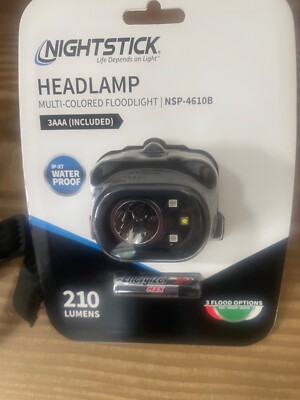NIGHTSTICK NSP-4610B LED Headlamp (bonus free used one with  new band)