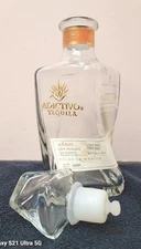 Adictivo Anejo Tequila Empty Bottle With Topper Flask 750ml