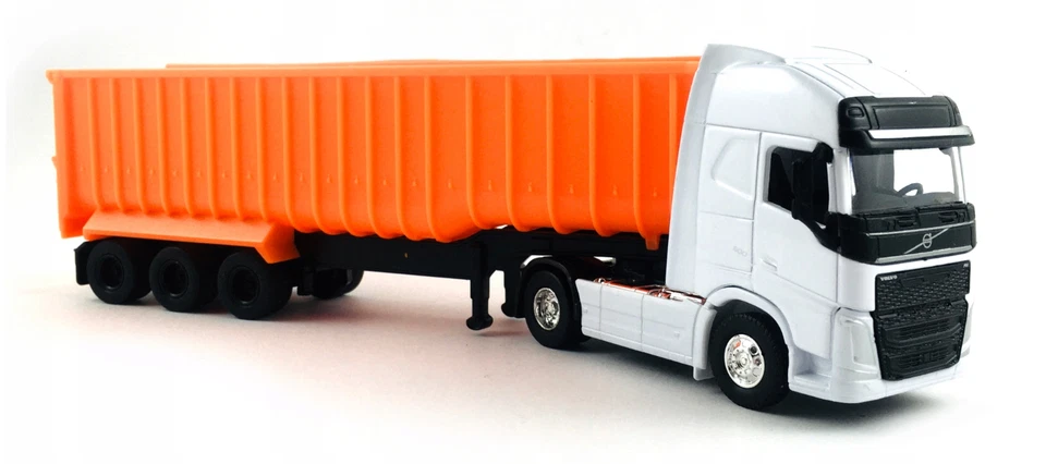 Volvo FH Dump Kiper Swedish Truck Lorry Model Diecast Toy 1:64 Scale Welly - Image 4 of 4