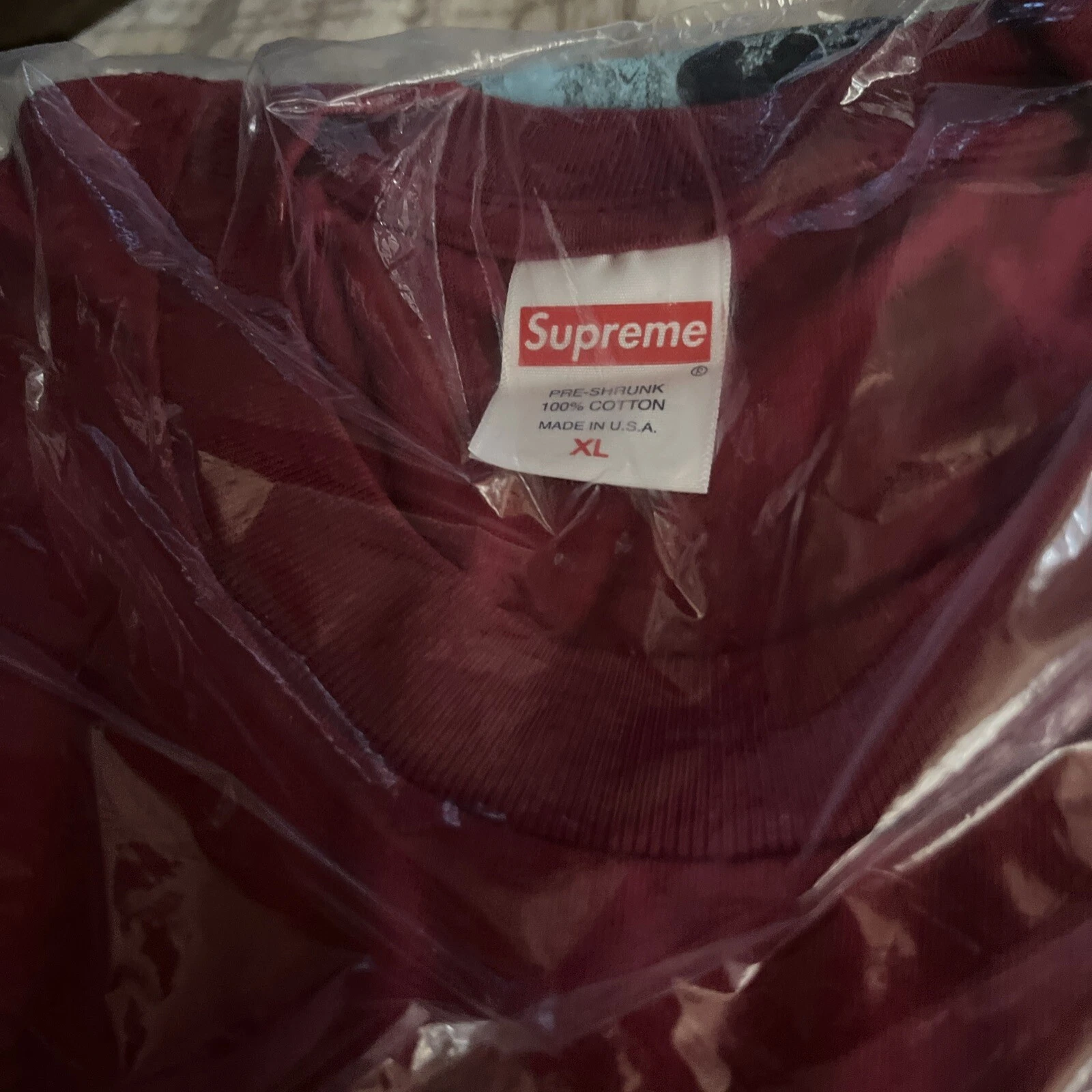 T SHIRT SUPREME MUTANT ROUGE CARDINAL TAILLE LARGE
