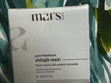 Mars by GHC Organic Himalayan Shilajit Resin - 100% Pure & High Fulvic Acid 20gr