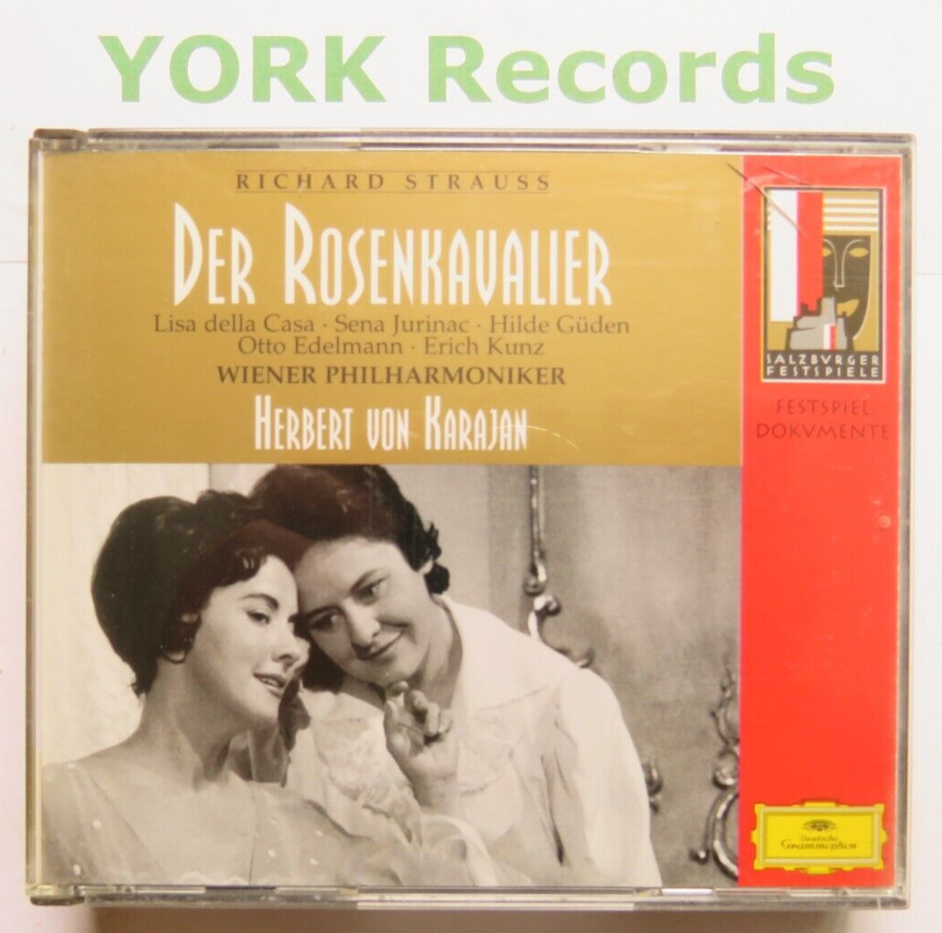 R STRAUSS - Der Rosenkavalier KARAJAN / DELLA CASA / JURINAC - Ex