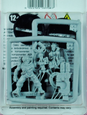 Warhammer 40k AoS Servitors with Multi Melta - finecast NEW in Box