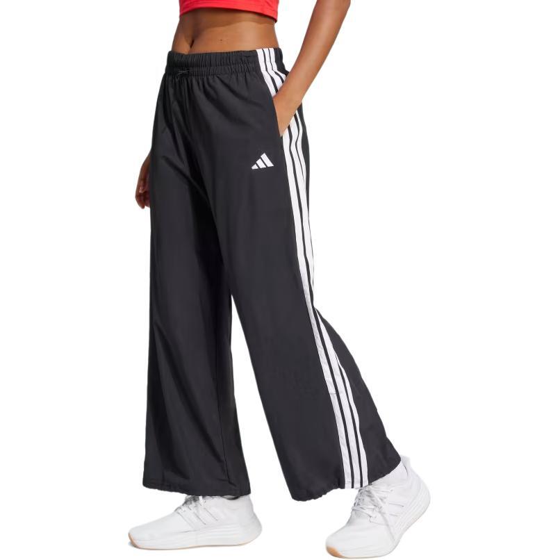 широкие трикотажные спортивные брюки adidas Essentials в 3 полосы