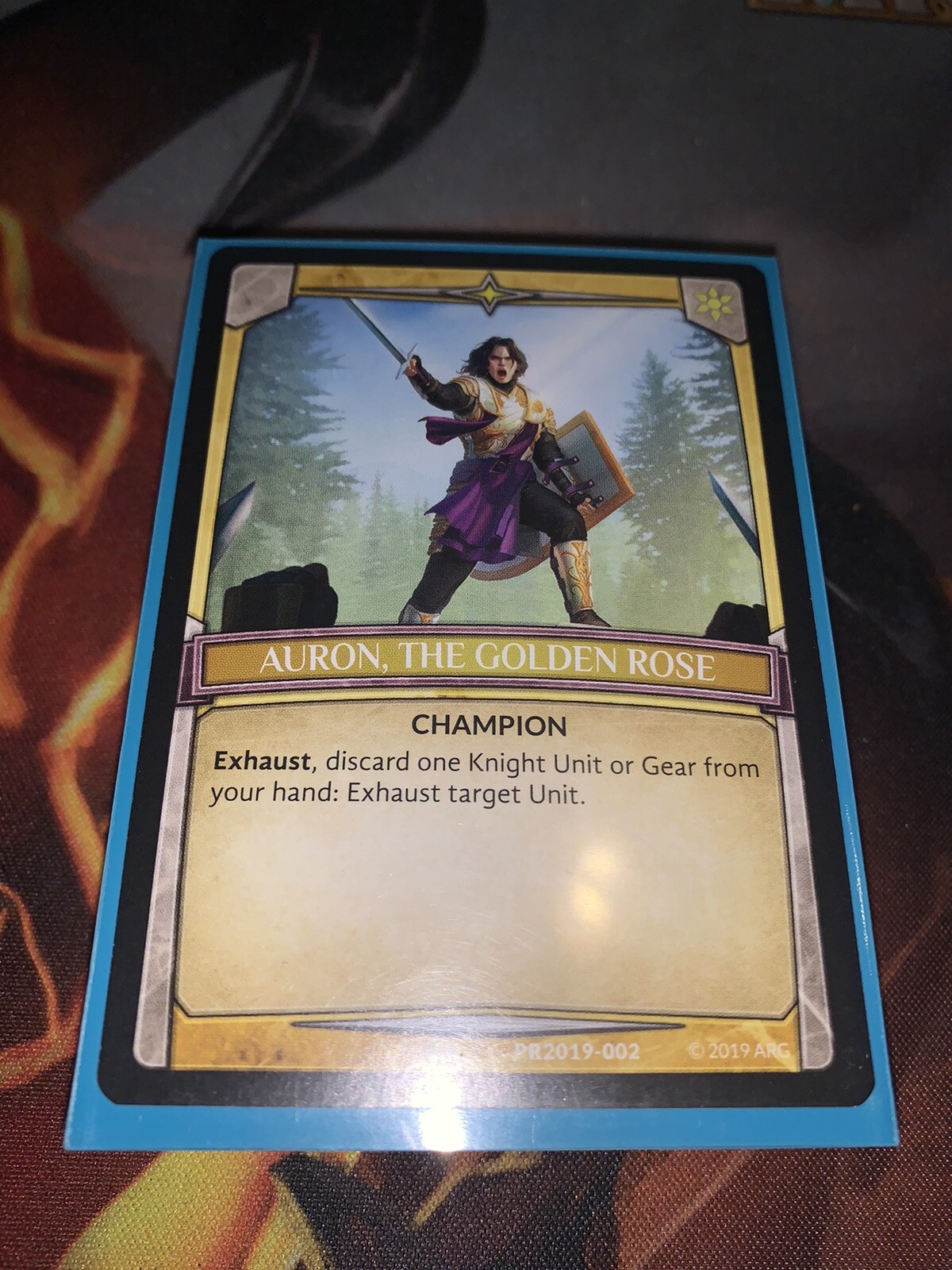 Argent Saga Singles - Auron, the Golden Rose - PR2019-002 | eBay
