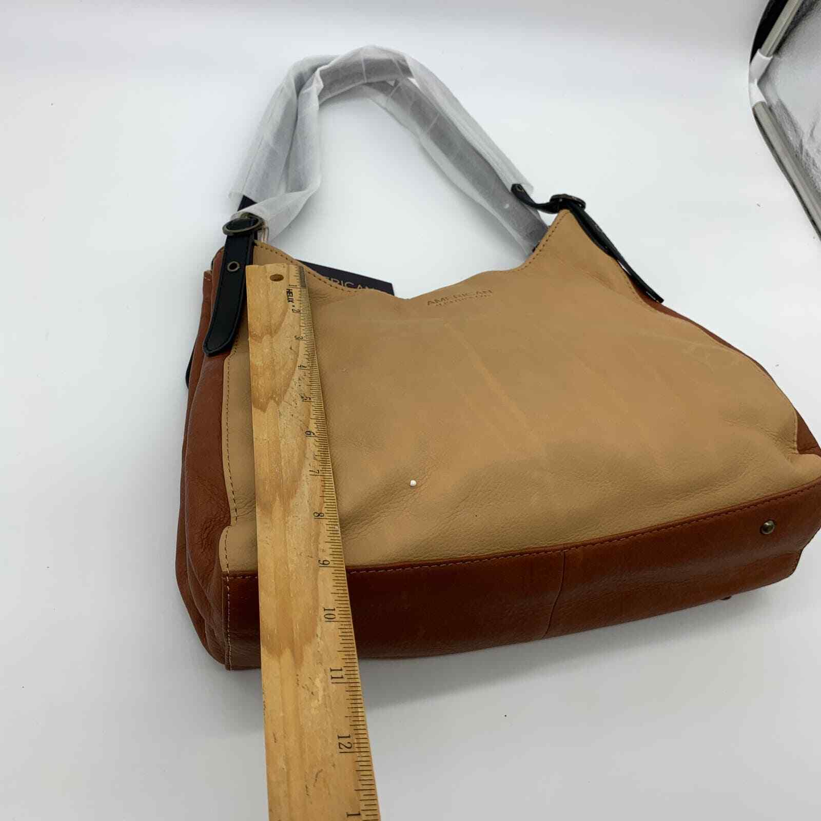 American Leather Co. Handbags Brown Cameron Satchel Womens Purse eBay