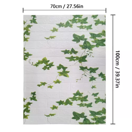 70Cm*10M 3D Brick Pattern Wall Sticker Self-Adhesive Panel Waterproof - Picture 19 of 55