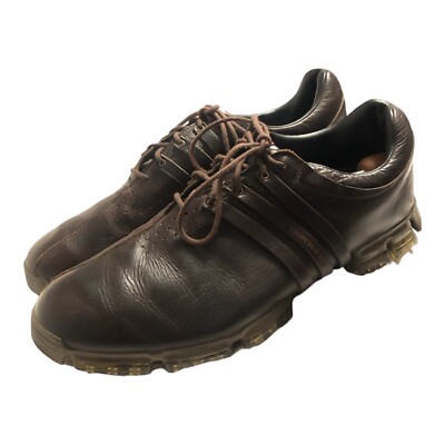 Adidas Men's Tour 360 LTD Limited 3D Fit Foam Brown Leather Golf