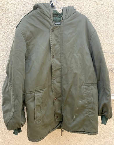 1982 Lebanon War - IDF Israel Army Winter Unisex Coat Jacket Dubon דובון Sz - 第 1/7 張圖片