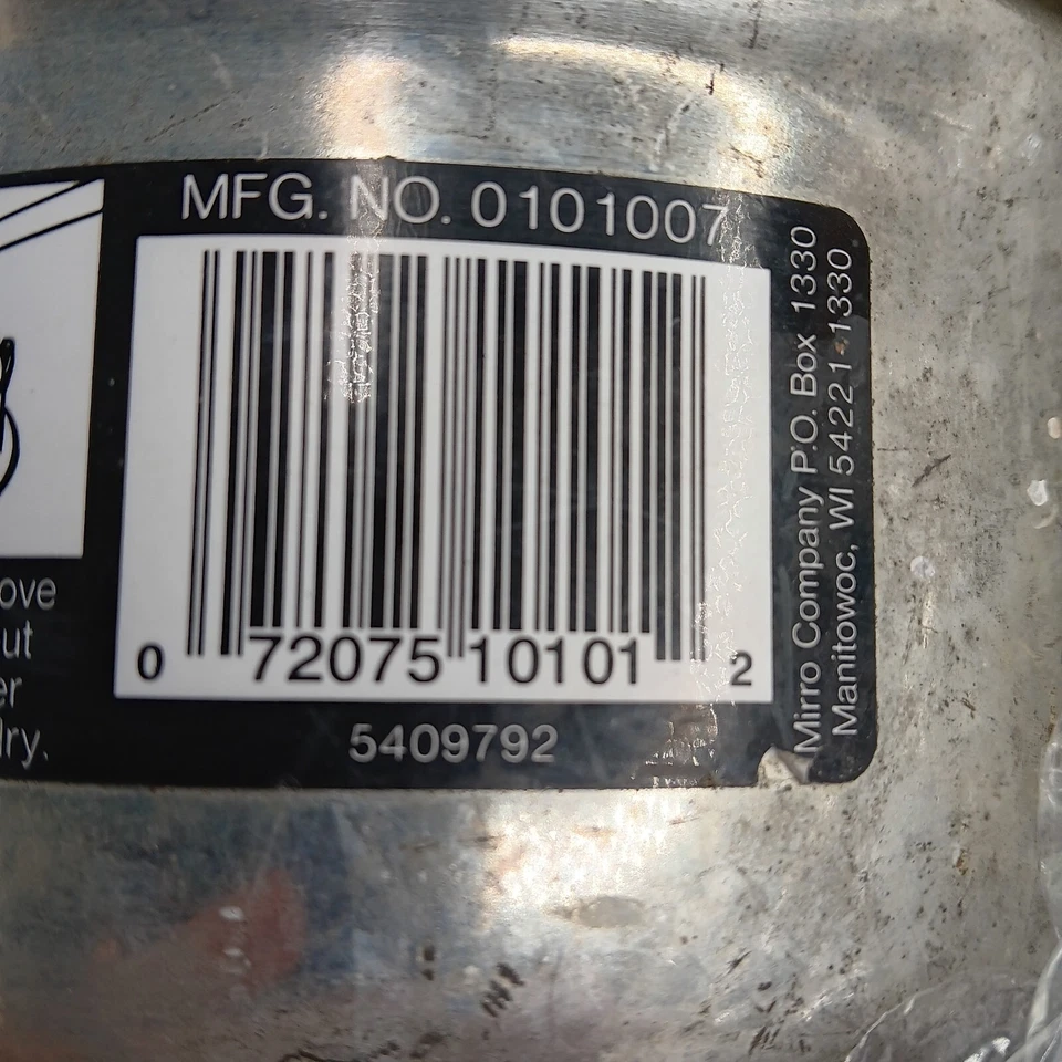Foley Food Mill 7.5" 2 cuartos de galón de acero inoxidable triturador ricer colador 0101007 Foto 3 de 4