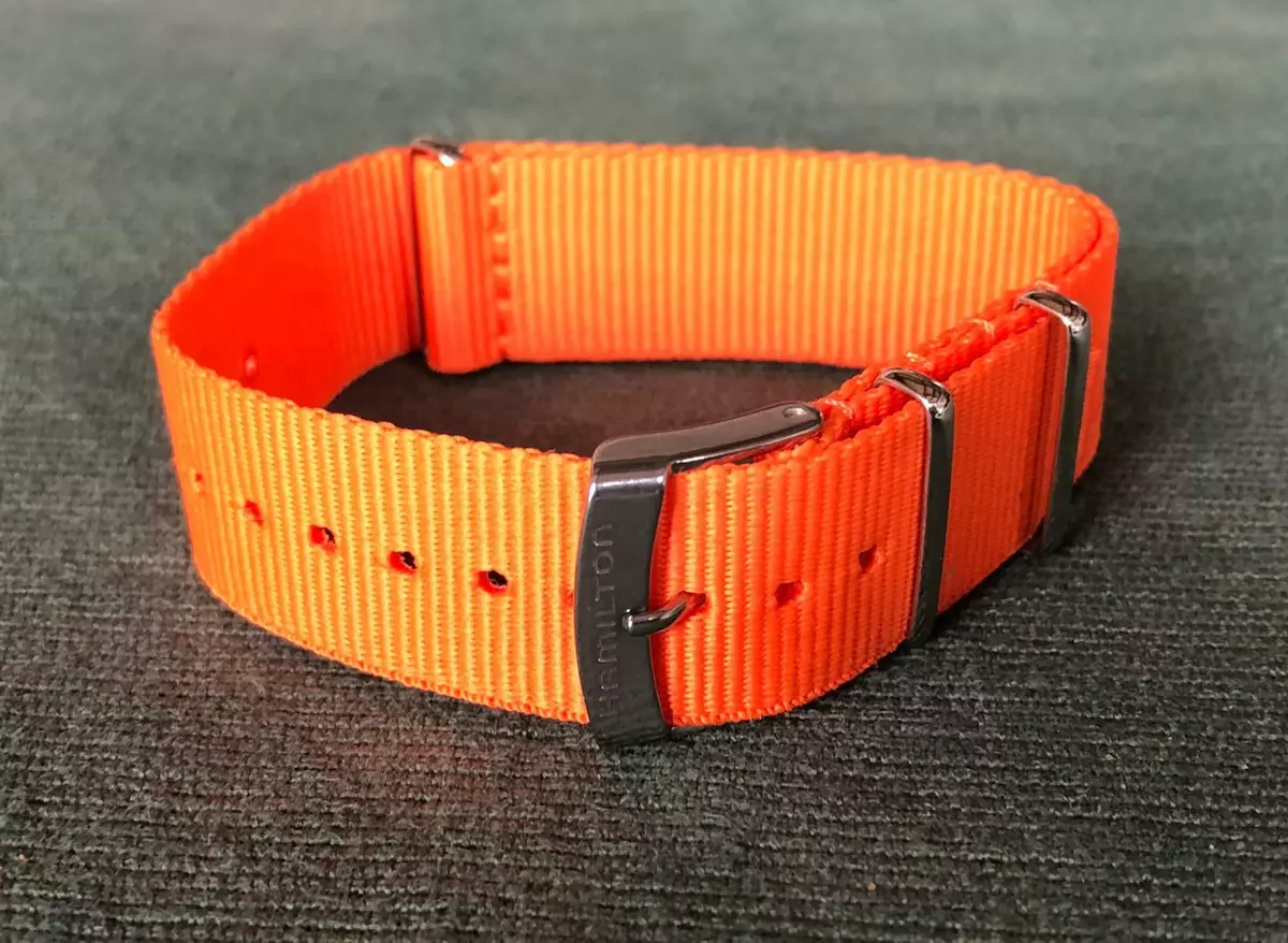 HAMILTON KHAKI CINTURINO NATO STRAP mm.20 ORIGINAL eBay