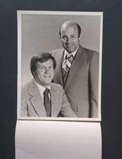 Vintage 1978 World Series Press Photo Joe Garagiola and Tony Kubek Commentators