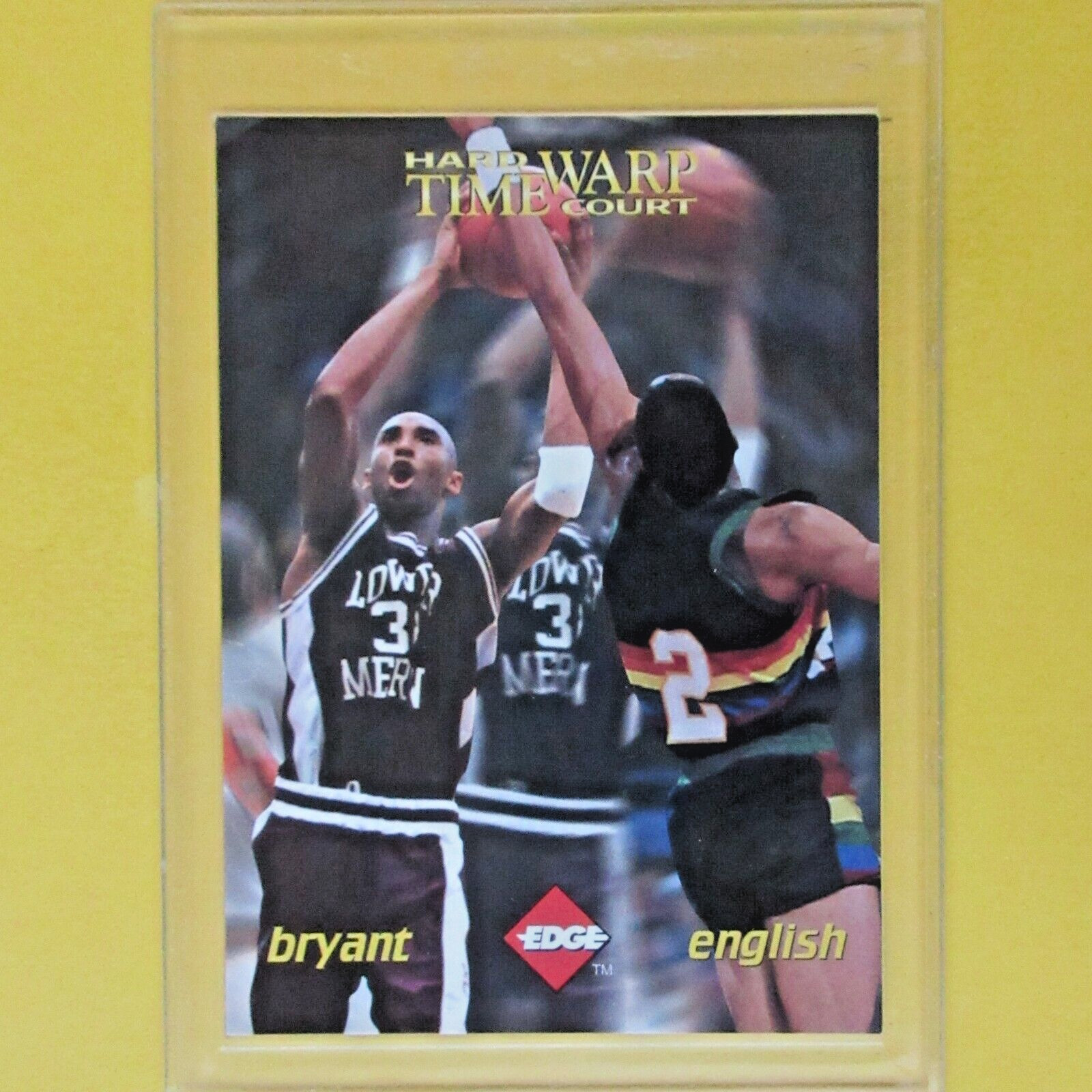 KOBE BRYANT  1996  RC Collector's Edge Time Warp Holofoil /2500  #TW3  LA Lakers