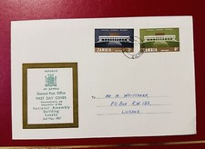 ZAMBIA 1967 FDC INAUGURATION OF THE NATIONAL ASSEMBLY BUILDING LUSAKA