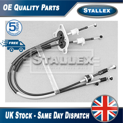 Fits Peugeot Bipper Citroen Nemo 1.4 HDi Gear Selector Cable Stallex 2444HZ