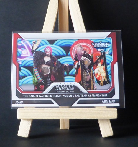 2024 PANINI INSTANT ⭐ ELIMINATION CHAMBER PERTH ⭐ ASUKA - KAIRI SANE ☄️ N. 52 - Foto 1 di 2