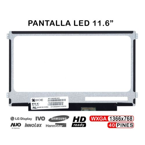 Schermo LED Da 11.6 " Per Portatile HP Pavilion DM1 Serie Display - Foto 1 di 4