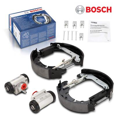 BOSCH 0204114625 BREMSBACKEN SATZ HINTEN FÜR FORD FIESTA V FUSION KA PUMA MAZDA