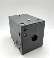 Vintage Eastman Kodak Brownie No. 3 Box Camera, SHUTTER WORKS 