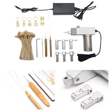 100-240V Dreadlocks Machine Metal Electric Instant Portable Hair Braiding