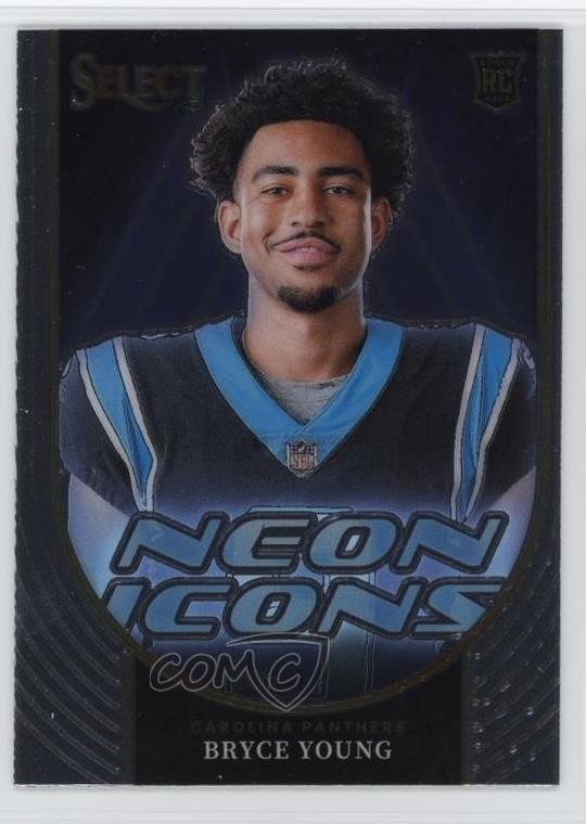 2023 Panini Select Neon Icons Bryce Young #NI-BYO 1c2p