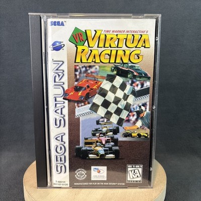 SEGA Saturn - Time Warner Interactive's VR Virtua Racing - Complete/CIB - Tested