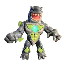 Beast Lab Mayhem Megashark Shark Electronic Action Figure Toy *TESTED*  vintage