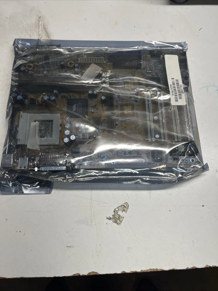 Asus Cuv-Nt Motherboard System Board - Socket 370, Via 694X Chipset - Image 2 of 2