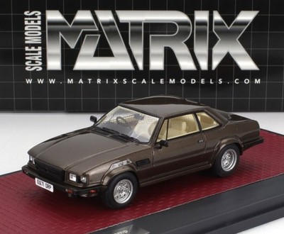 1:43 Matrix - De Tomaso Deauville Series 2 blue metallic '78-'85