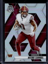 2025 Panini Mosaic Deebo Samuel Silver Prizm #44 Commanders