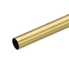 Brass Round Tube 18mm OD 0.5mm Wall Thickness 200mm Length Pipe Tubing